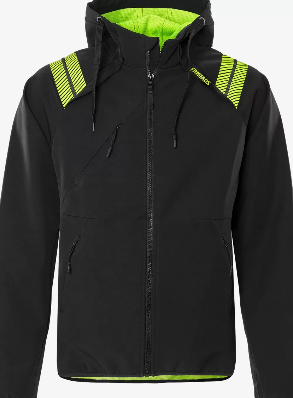 Fristads Softshell-jacka Med Huva 7461 GBON