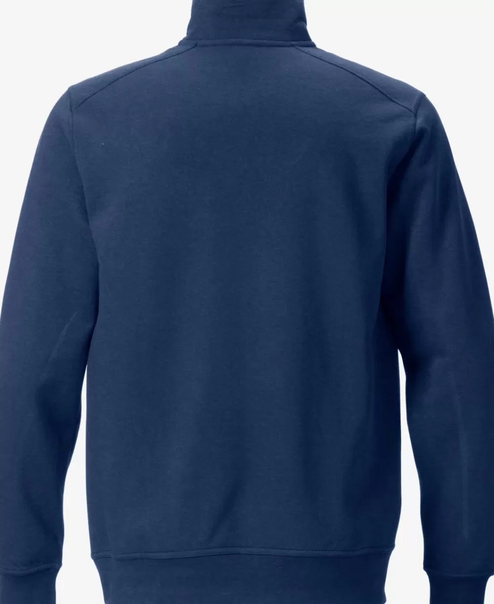 Fristads Sweatshirt Med Kort Dragkedja 7607 SM