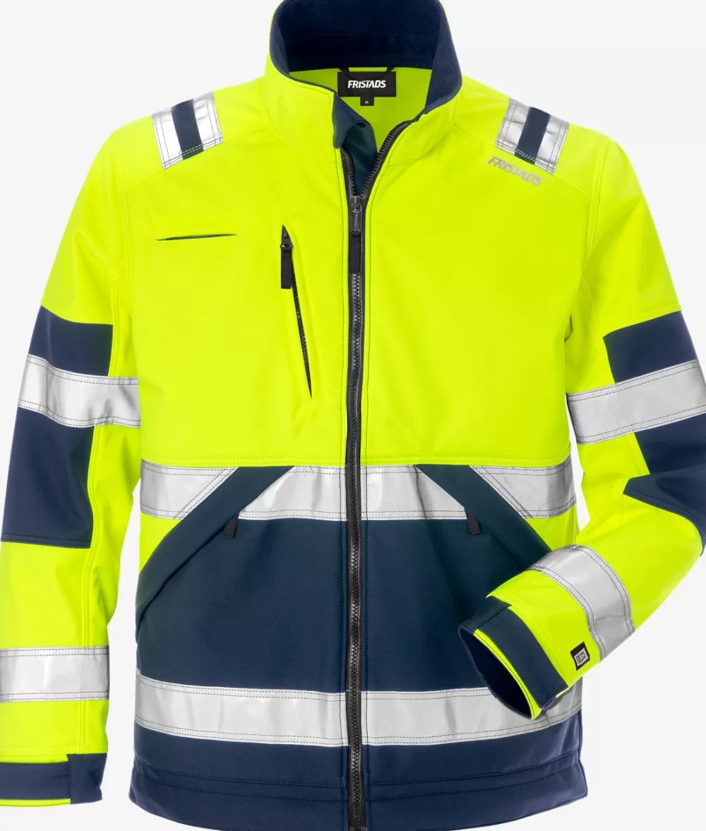 Fristads Varsel Softshell-jacka 4083 WYH, Klass 2