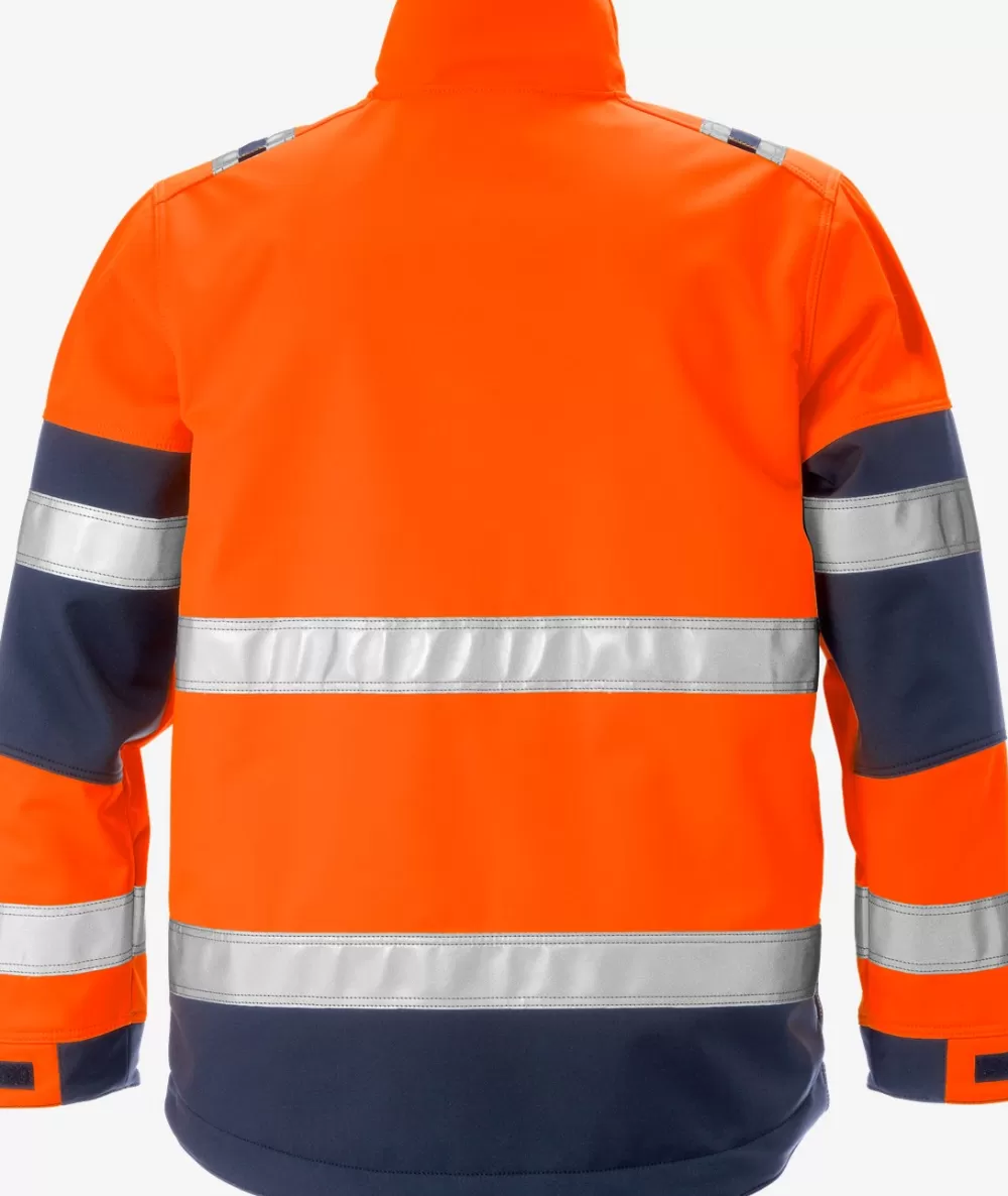 Fristads Varsel Softshell-jacka 4083 WYH, Klass 2