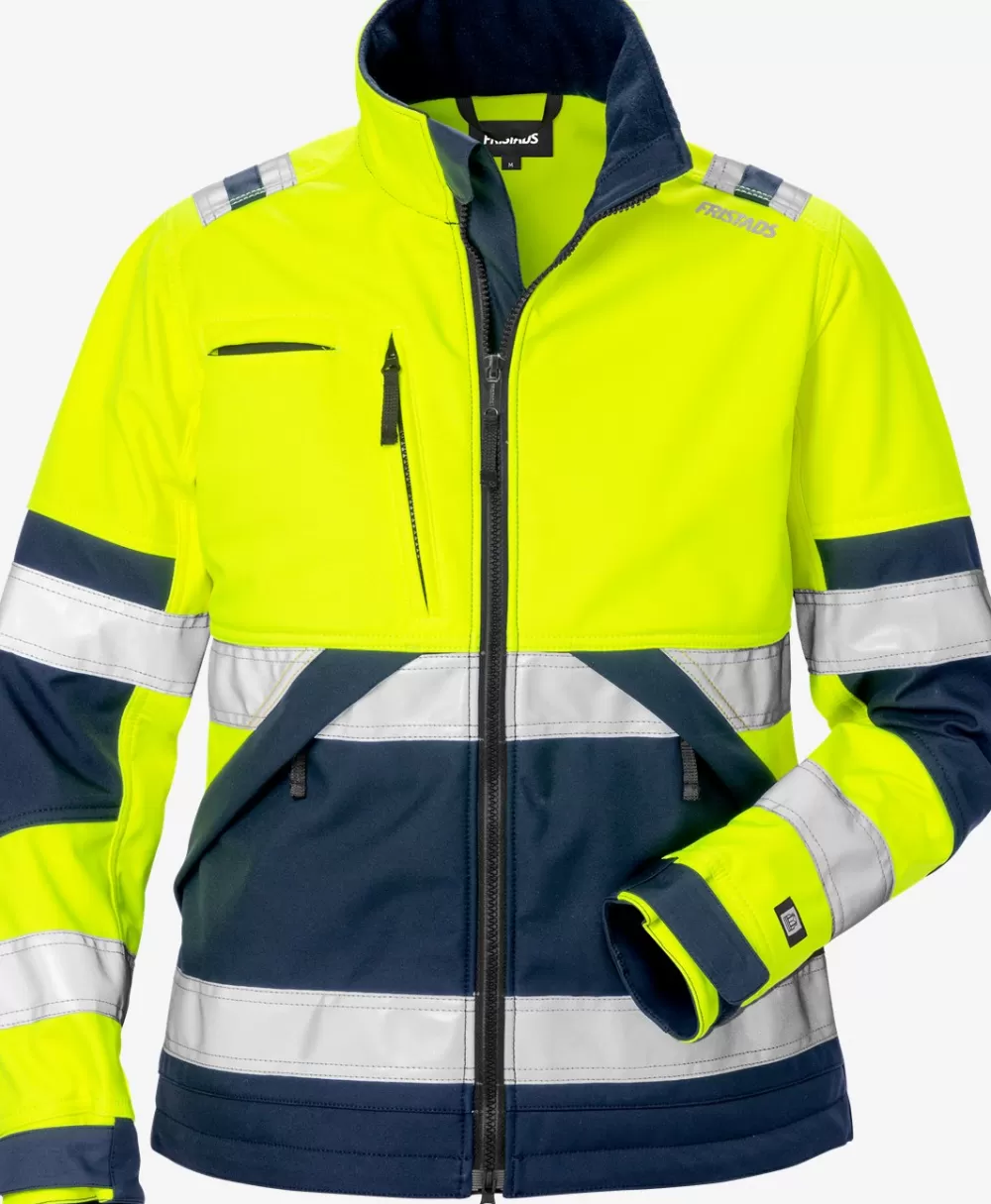 Fristads Varsel Softshell-jacka 4183 WYH Klass 2, Dam