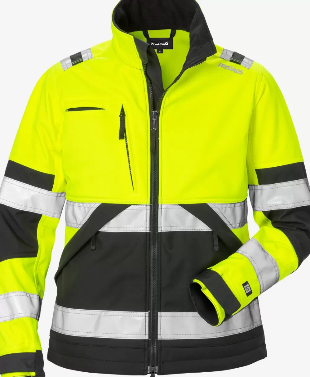 Fristads Varsel Softshell-jacka 4183 WYH Klass 2, Dam